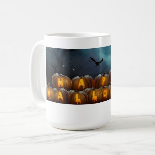 Halloween mok (Voorkant links)