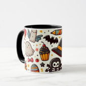 halloween mok (Voorkant links)
