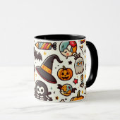 halloween mok (Voorkant rechts)