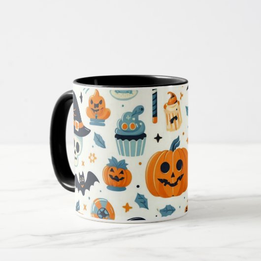 halloween mok (Voorkant links)