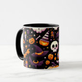 halloween mok (Voorkant links)