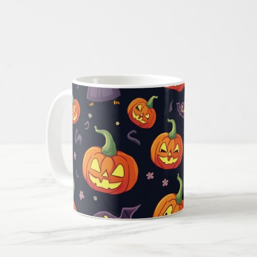 halloween mok (Voorkant links)