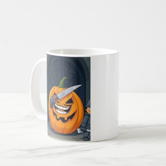 Halloween mok (Voorkant links)