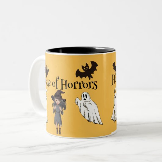 Halloween mok (Voorkant links)