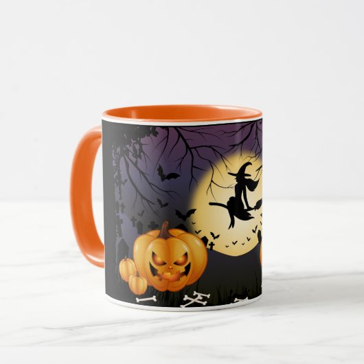 Halloween Mok (Voorkant links)
