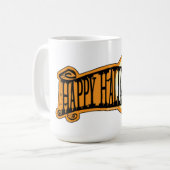 Halloween-Mok/banner Koffiemok (Voorkant links)