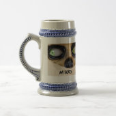 Halloween mok bier stein grappig mummy eng (Links)