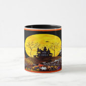 Halloween mok "Blijf lopen" (Midden)