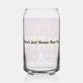 Halloween mok blikvorm glas (Achterkant)
