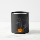 Halloween Mok Boo Smoke Unique Spooky Coffee Cup (Midden)