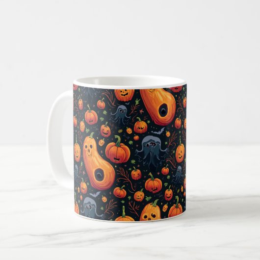 Halloween mok Cup (Voorkant links)