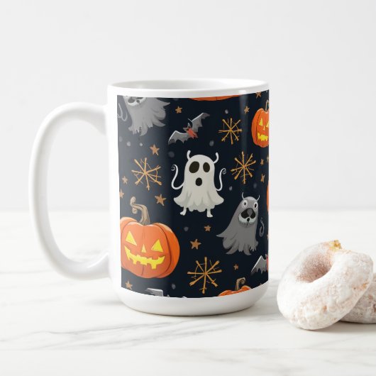 Halloween Mok Cup (Met donut)