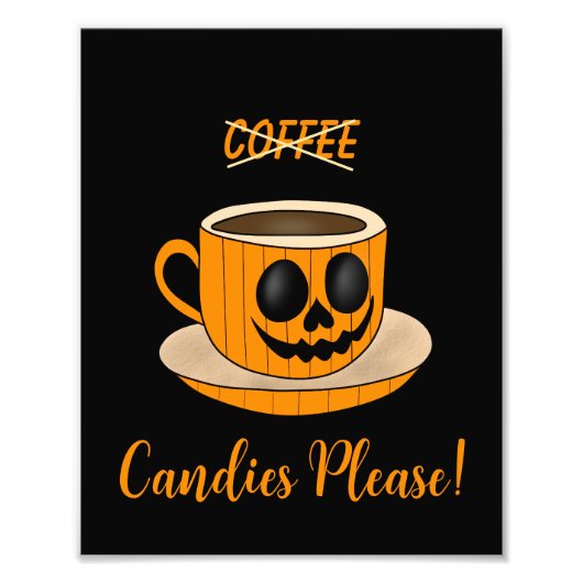 Halloween mok foto afdruk (Voorkant)