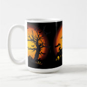 Halloween-Mok/gehakt-sceen Koffiemok (Links)