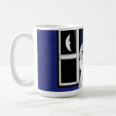 Halloween Mok/Ghost en Moon Koffiemok (Links)