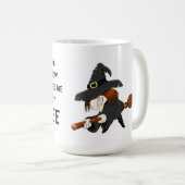 Halloween Mok/heks Koffiemok (Voorkant rechts)