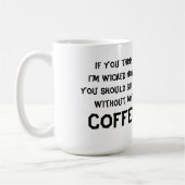 Halloween Mok/heks Koffiemok (Links)