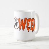Halloween Mok/heks Koffiemok (Voorkant rechts)