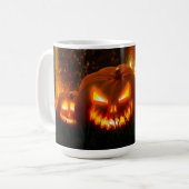 Halloween Mok/Jack-O-Lanterns Koffiemok (Voorkant links)
