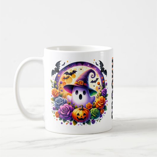 Halloween Mok met de geest (Links)