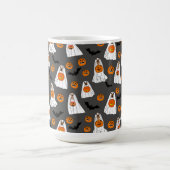 Halloween Mok met Dog Ghosts Pumpkins en vleermuiz (Center)