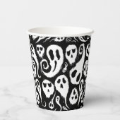 Halloween mok Papieren Bekers (Achterkant)