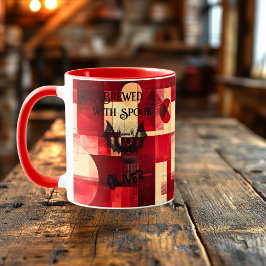 Halloween Mok - Spooky Bat gebrouwen met Spook