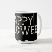 Halloween Mok/Typografie Koffiemok (Voorkant rechts)