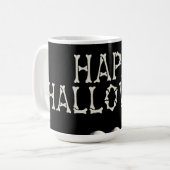 Halloween Mok/Typografie Koffiemok (Voorkant links)