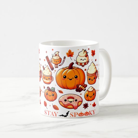 Halloween mok voor cadeau (Voorkant rechts)