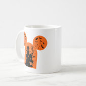 Halloween Mokken, Halloween design, Herfst Seizoen Koffiemok (Voorkant links)