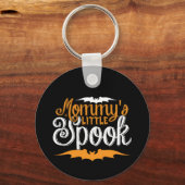 Halloween Mommys Little Spook Birthday Sleutelhanger (Voorkant)