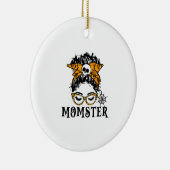 Halloween Momster  Keramisch Ornament (Rechts)