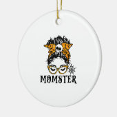 Halloween Momster  Keramisch Ornament (Links)
