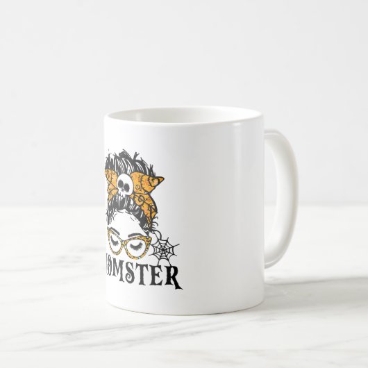 Halloween Momster Koffiemok (Voorkant rechts)