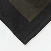 Halloween Mona Lisa Heks Fleece Deken (Hoek)
