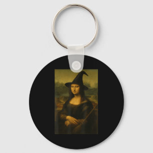 Halloween Mona Lisa Heks Sleutelhanger