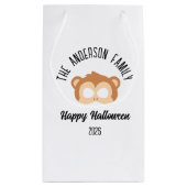Halloween Monkey Mask Masquerade Kostuum Klein Cadeauzakje (Achterkant)