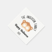 Halloween Monkey Mask Masquerade Kostuum Servet (Hoek)