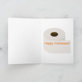 Halloween Monkey Mummy Kaart (Binnen)