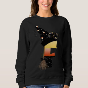 Halloween Monogram Letter F Trui