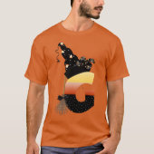 Halloween Monogram Letter G T-shirt (Voorkant)