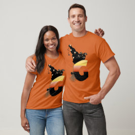 Halloween Monogram Letter G T-shirt
