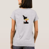 Halloween Monogram Letter I T-shirt (Achterkant)