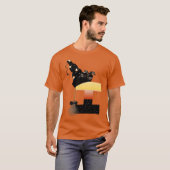 Halloween Monogram Letter I T-shirt (Voorkant volledig)
