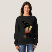 Halloween Monogram Letter K Trui (Voorkant volledig)