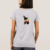 Halloween Monogram Letter N T-shirt (Achterkant)