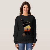 Halloween Monogram Letter R Trui (Voorkant volledig)