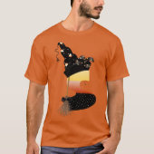 Halloween monogram letter S T-shirt (Voorkant)