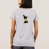 Halloween Monogram Letter Z T-shirt (Achterkant)